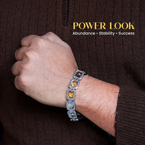 Dhan Yog Metal Bracelet for Wealth, Luck & Prosperity